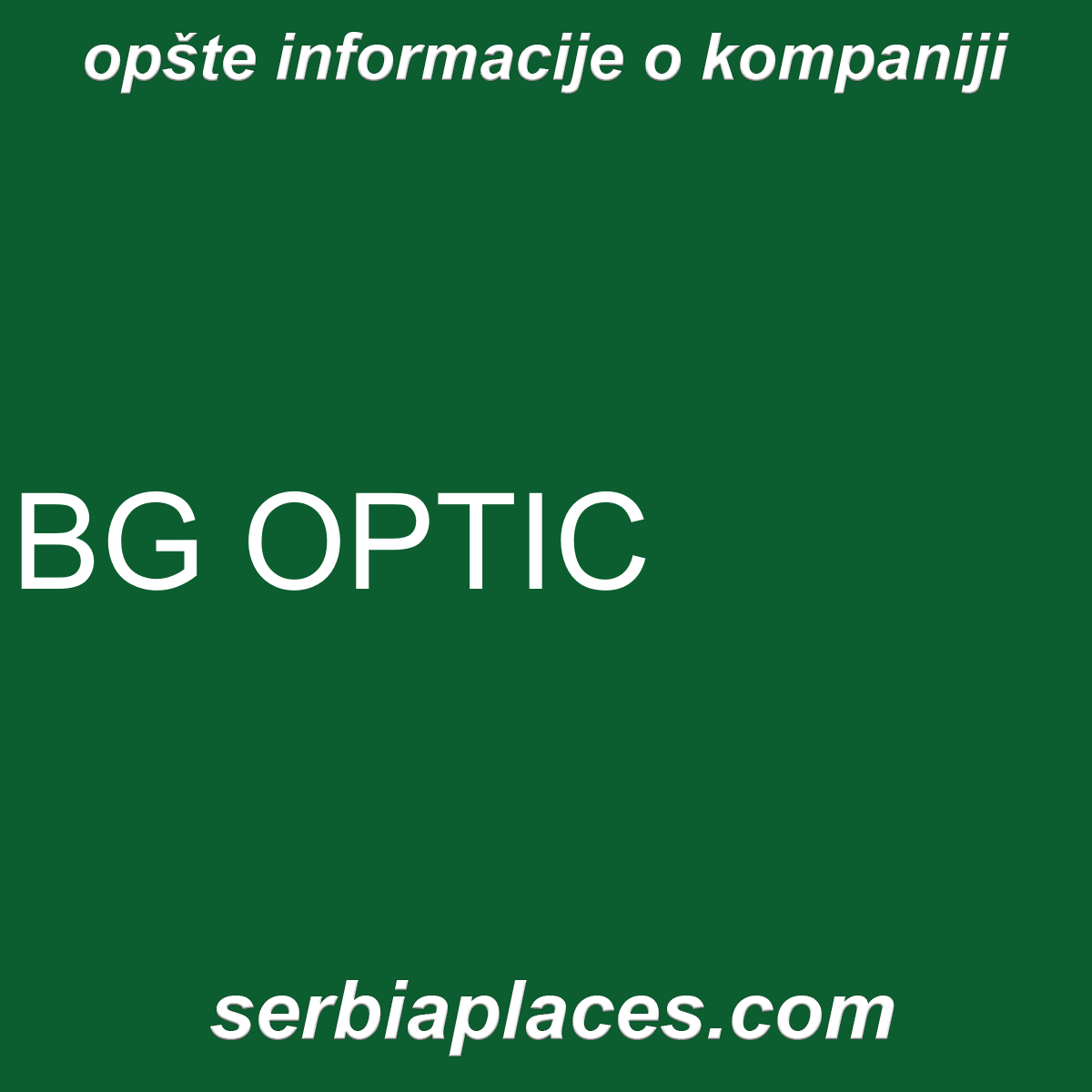 BG OPTIC