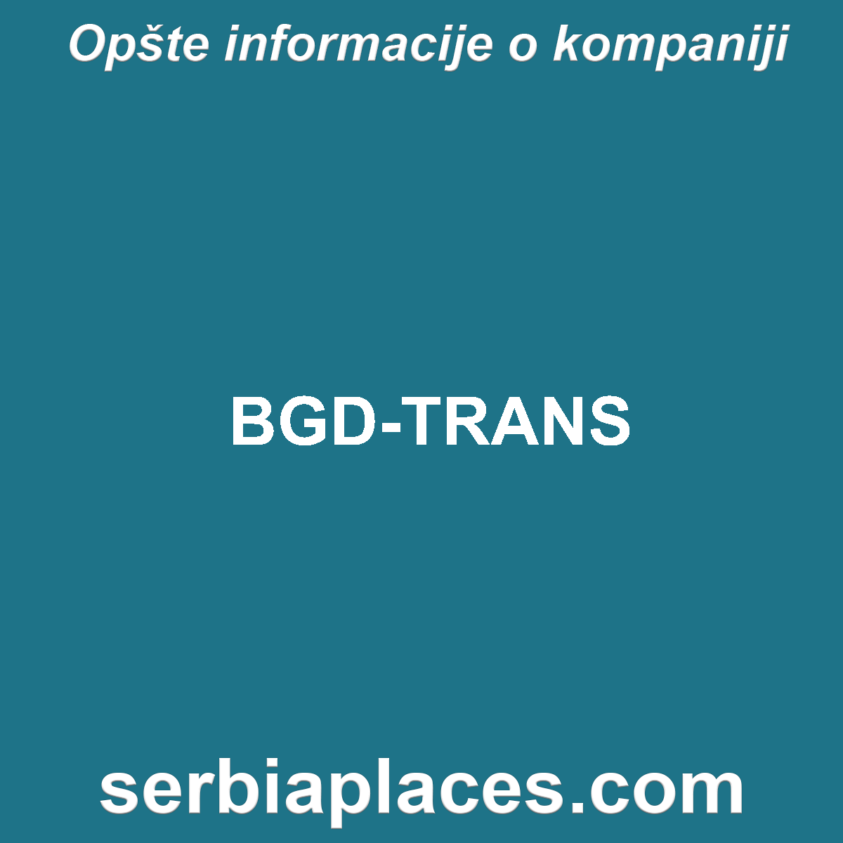 BGD-TRANS