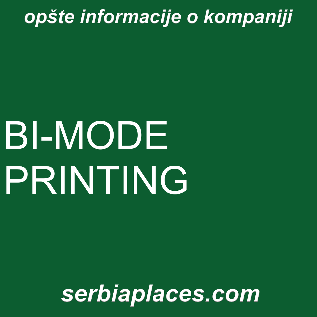 BI-MODE PRINTING