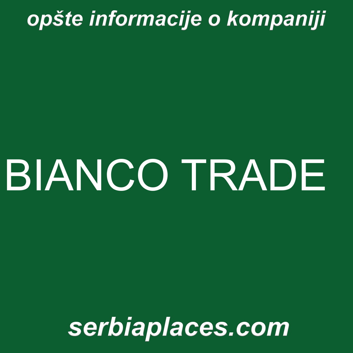 BIANCO TRADE