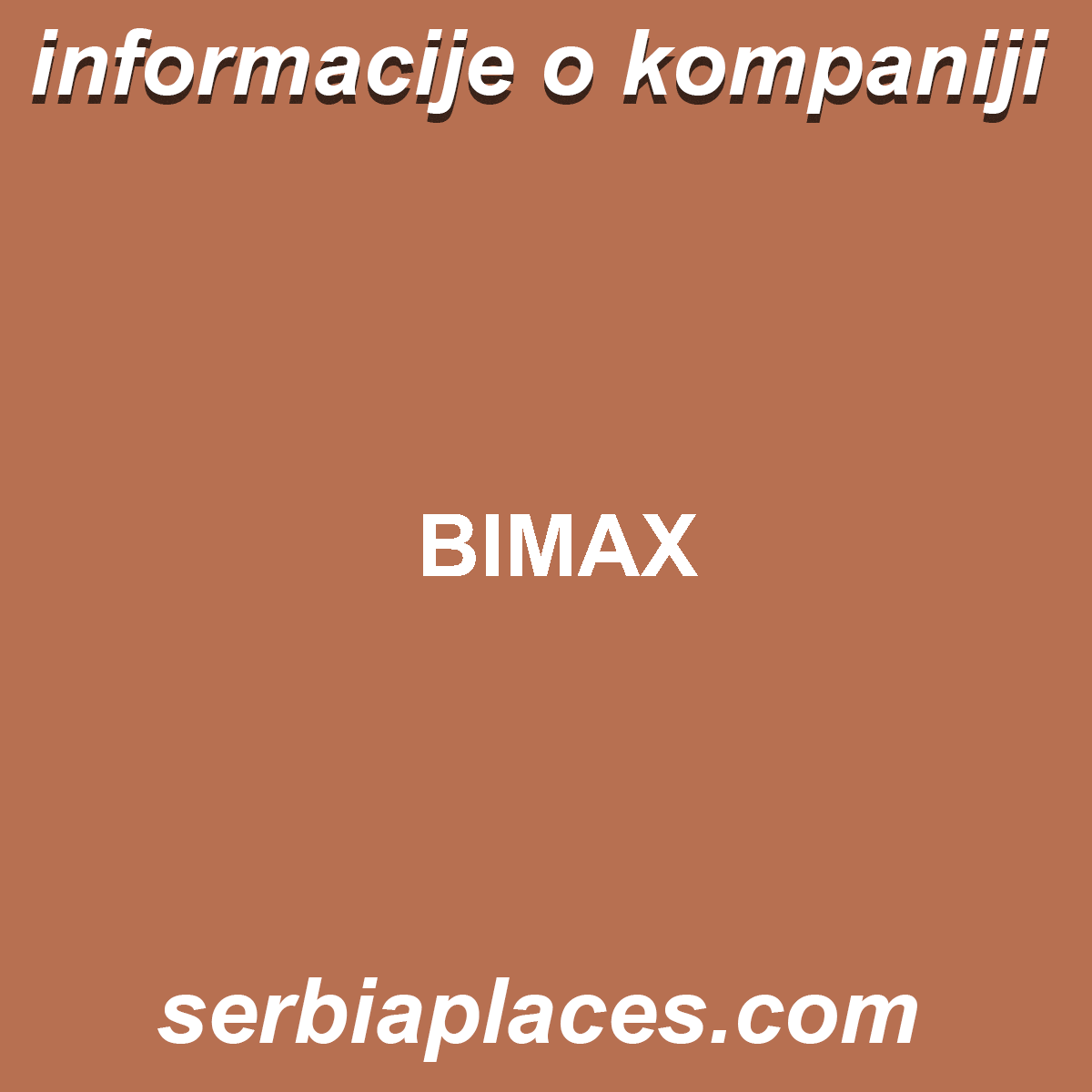 BIMAX