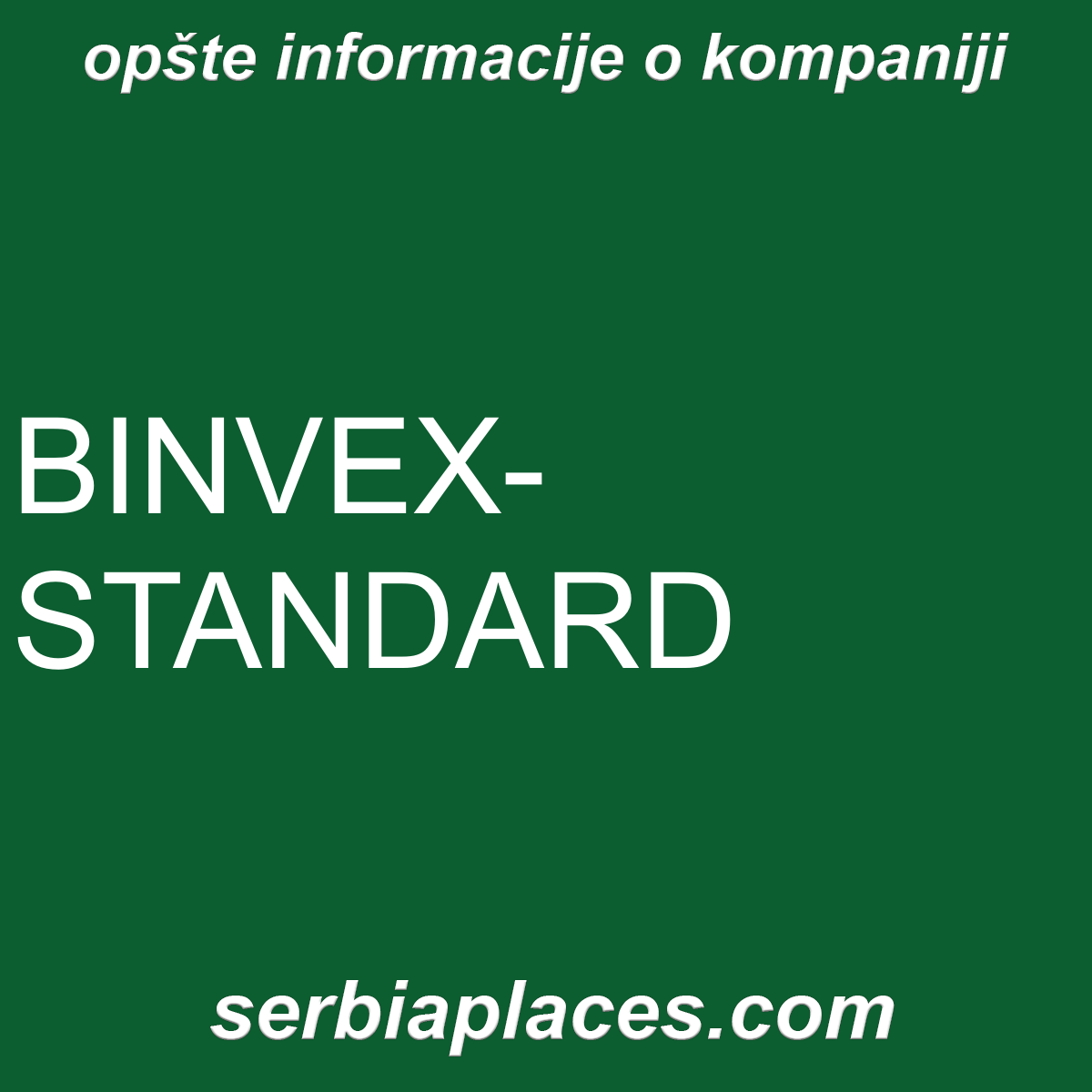 BINVEX-STANDARD