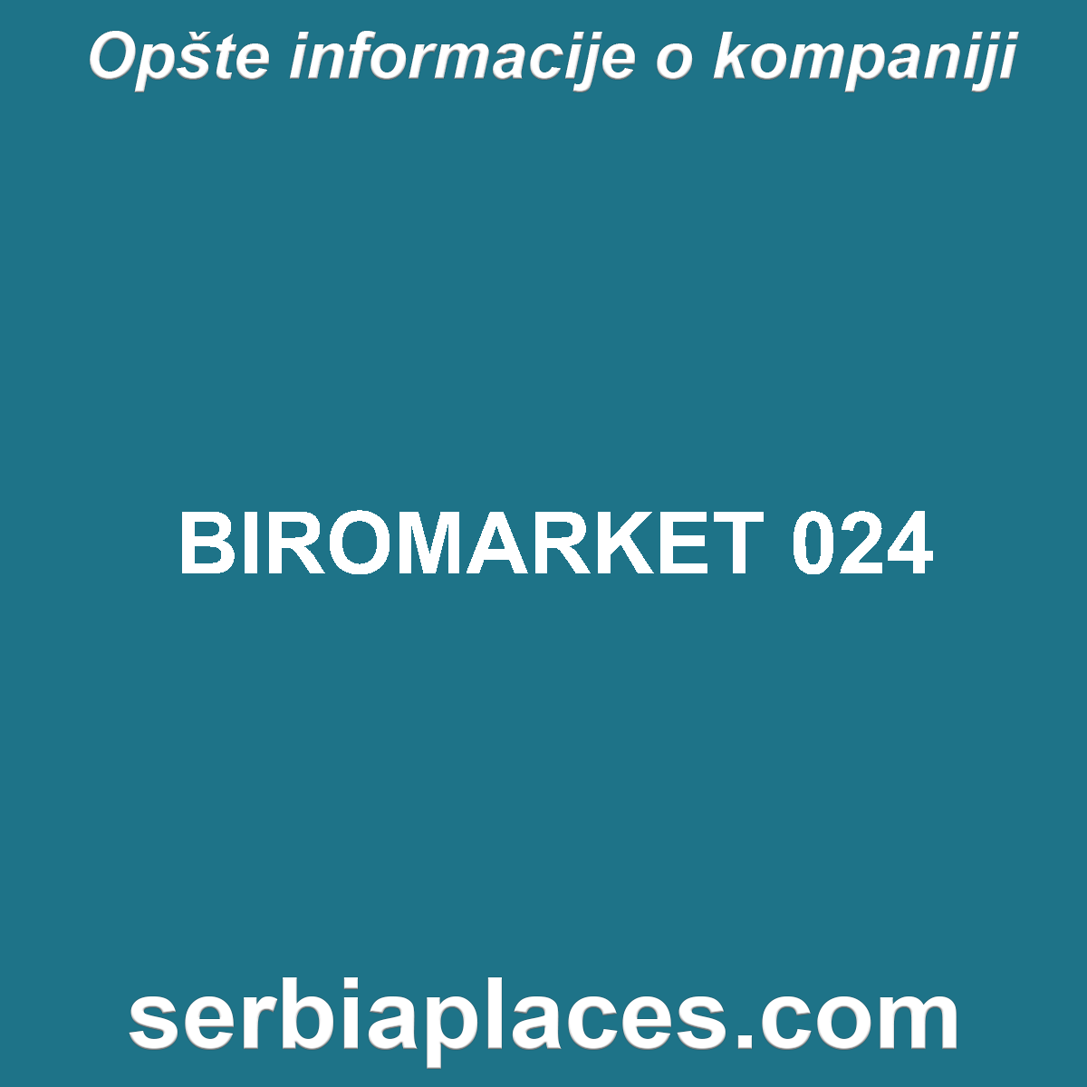 BIROMARKET 024