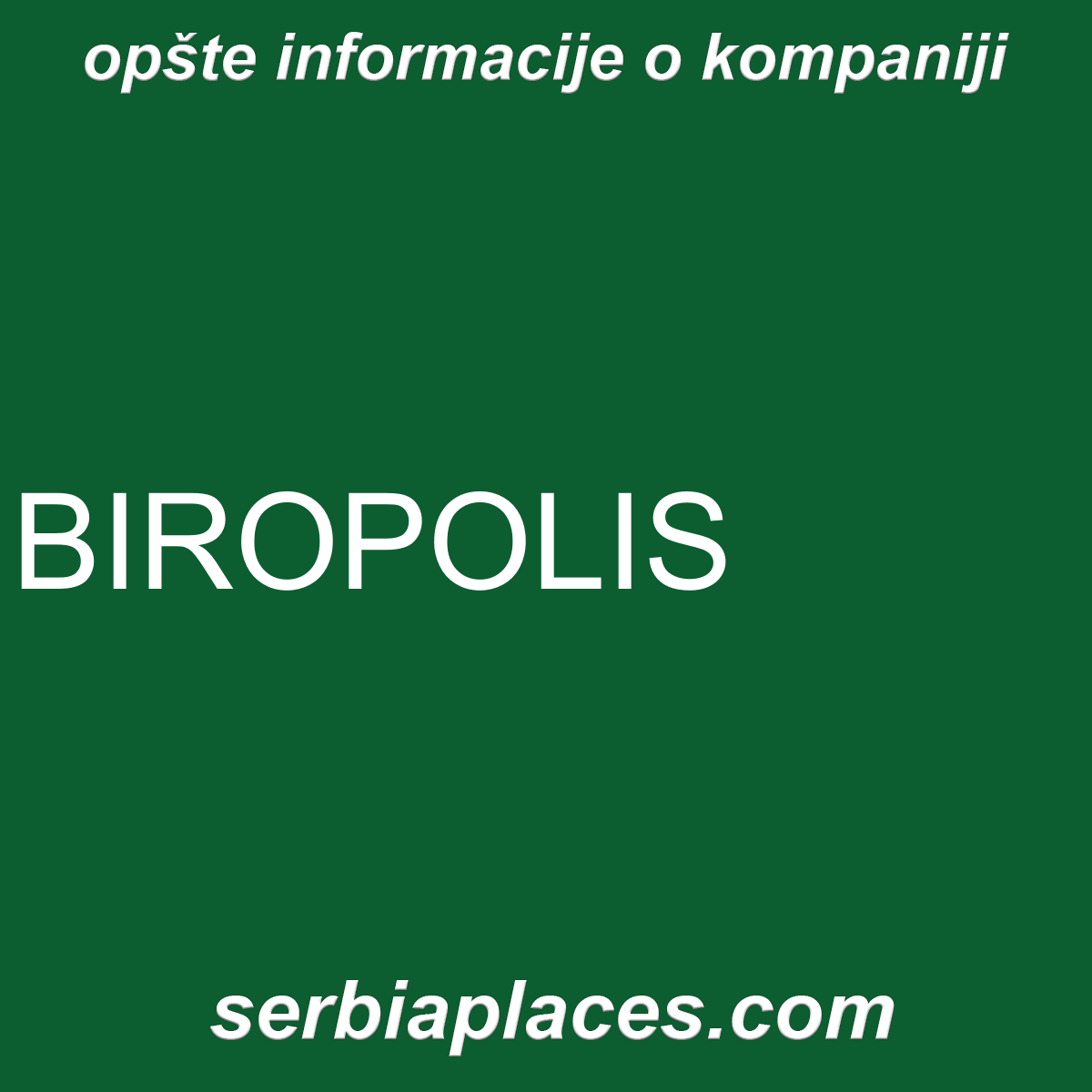 BIROPOLIS