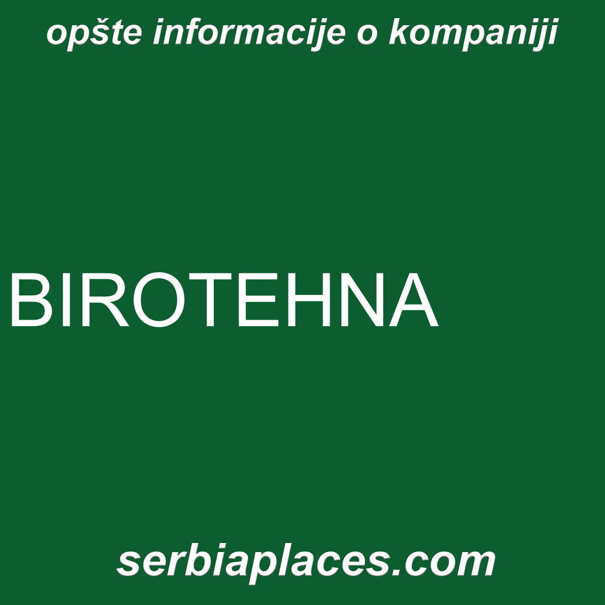 BIROTEHNA
