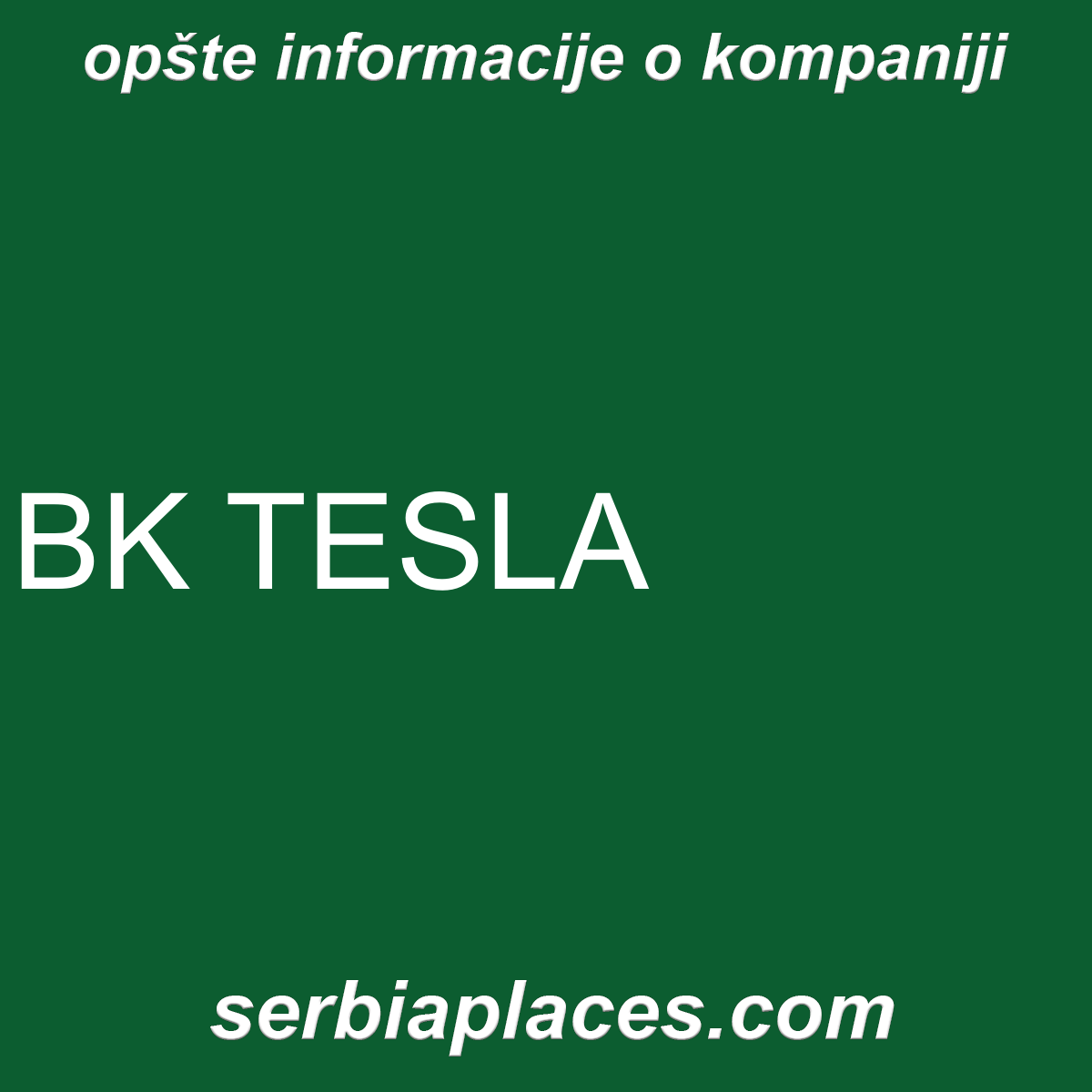 BK TESLA