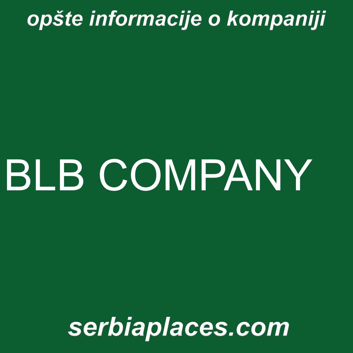 BLB COMPANY