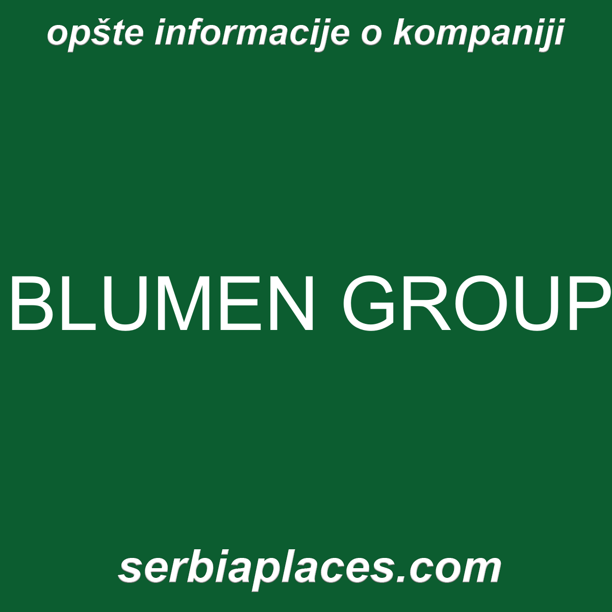 BLUMEN GROUP