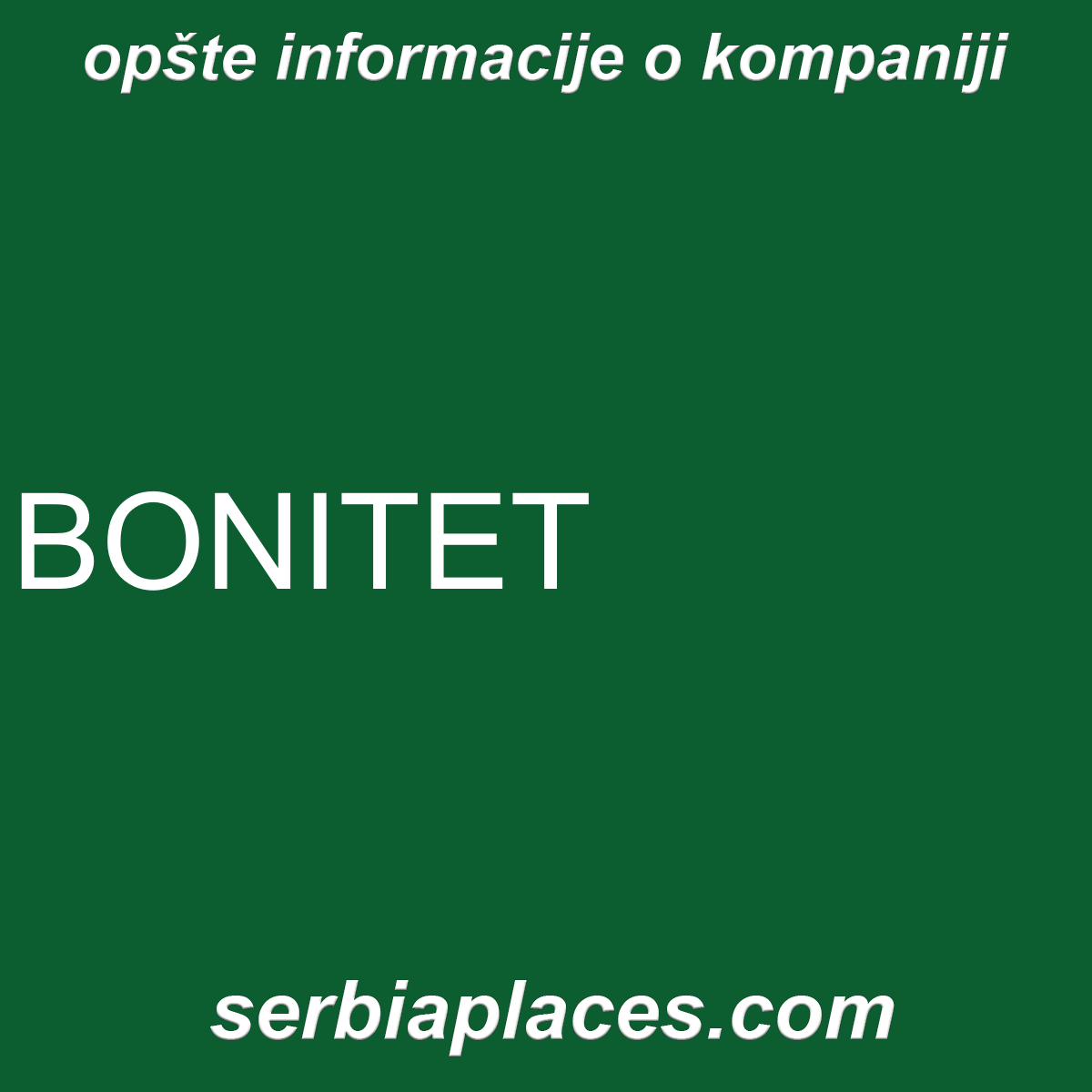 BONITET