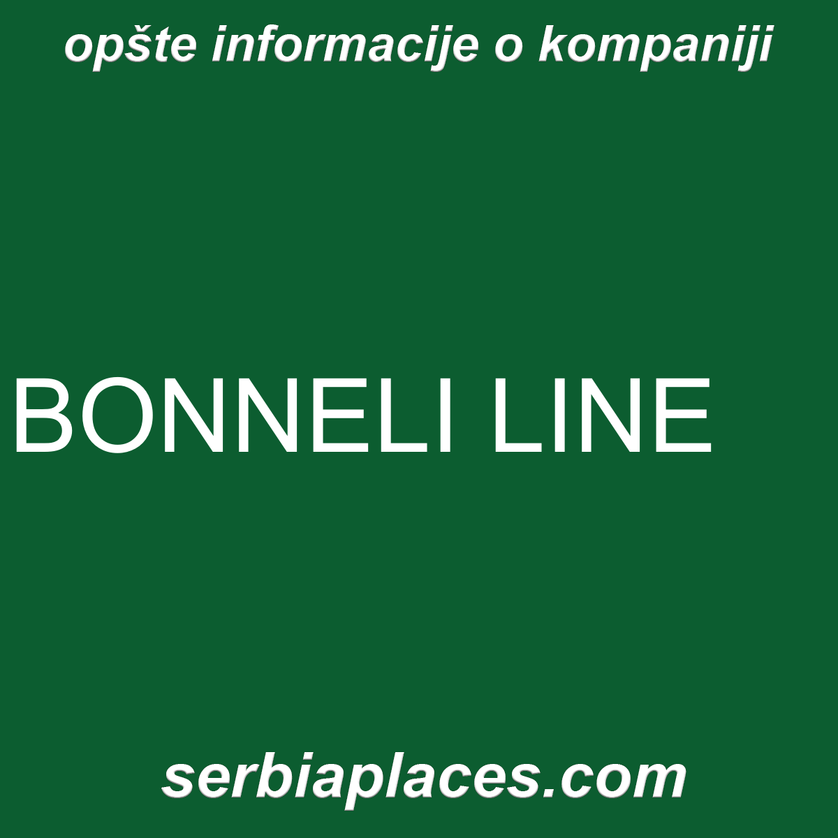 BONNELI LINE