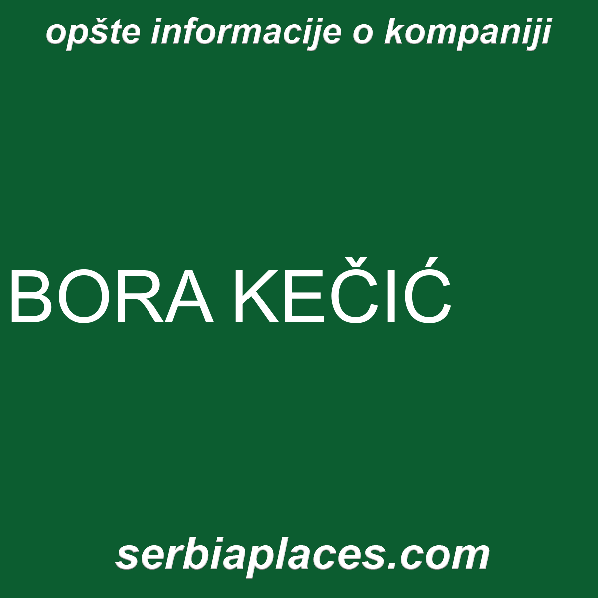 BORA KEČIĆ