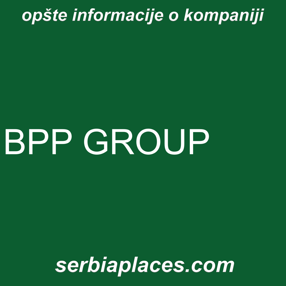 BPP GROUP