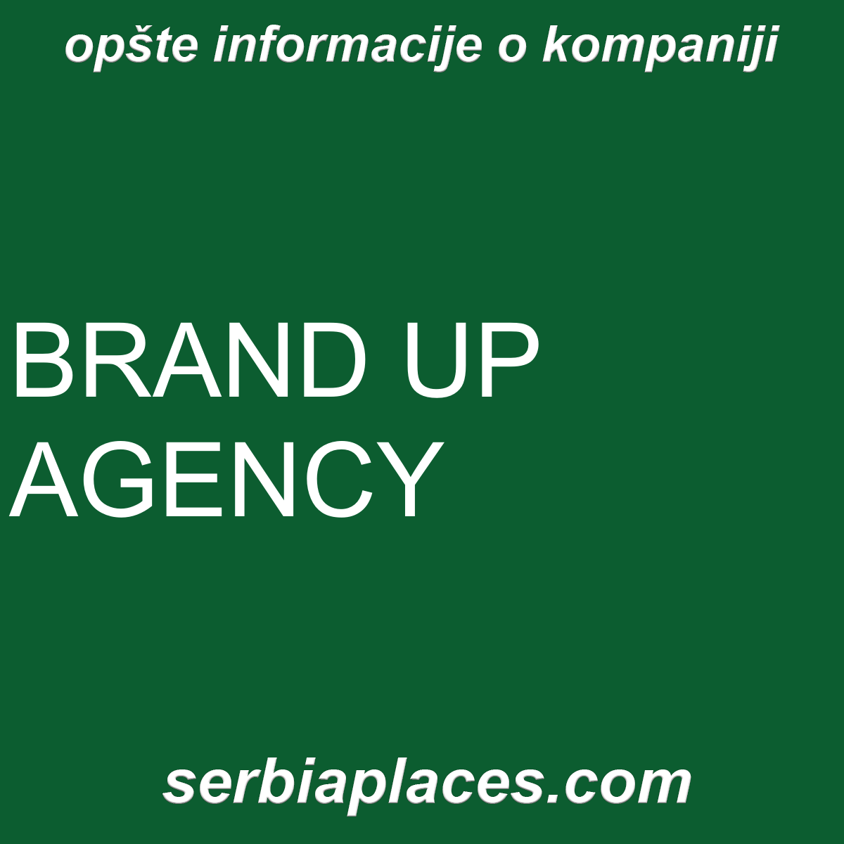 BRAND UP AGENCY