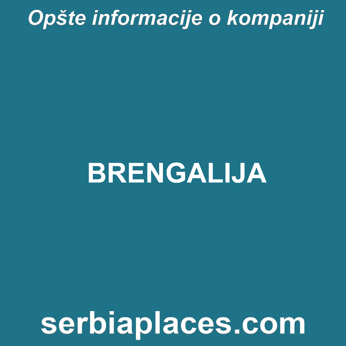 BRENGALIJA