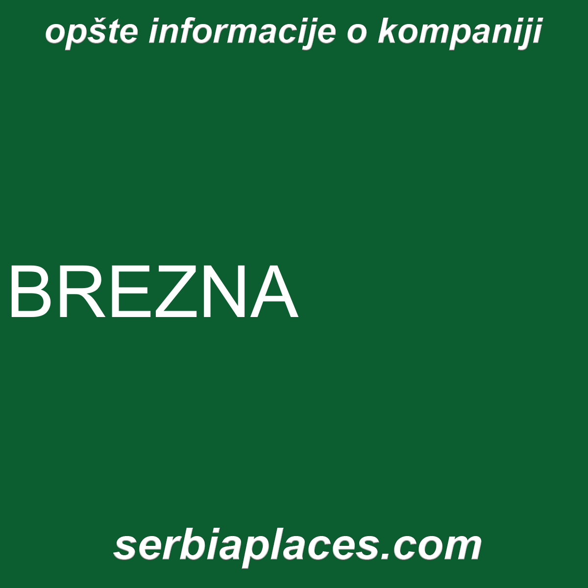 BREZNA