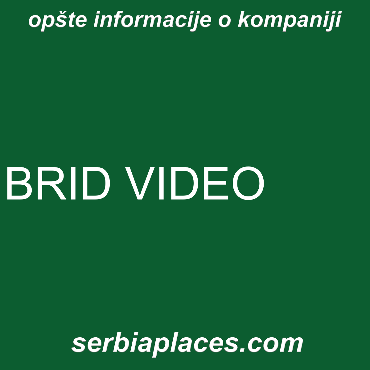 BRID VIDEO