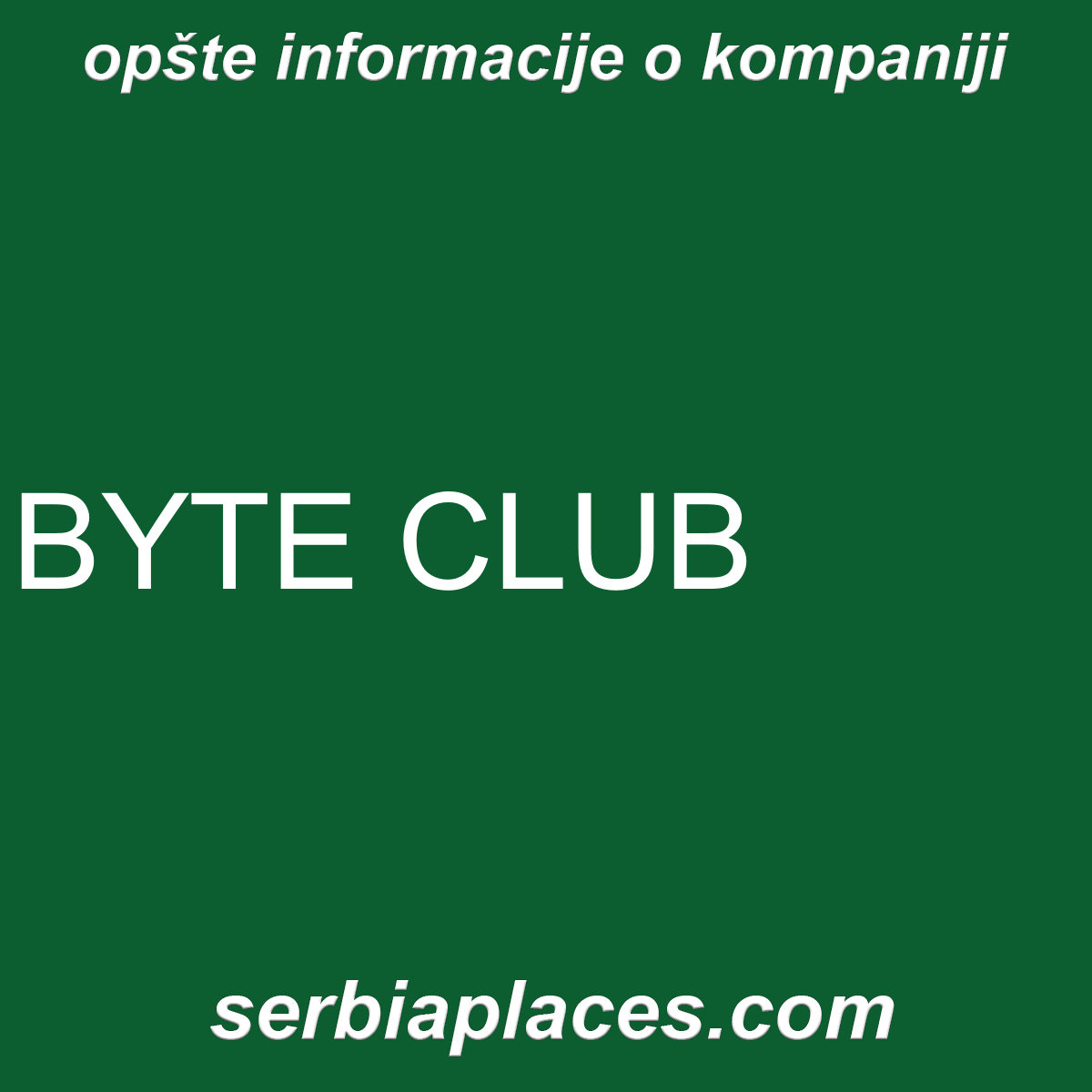 BYTE CLUB