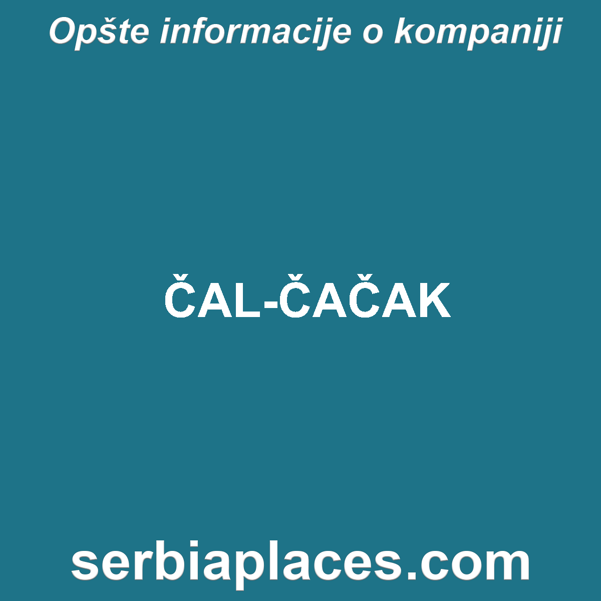 ČAL-ČAČAK