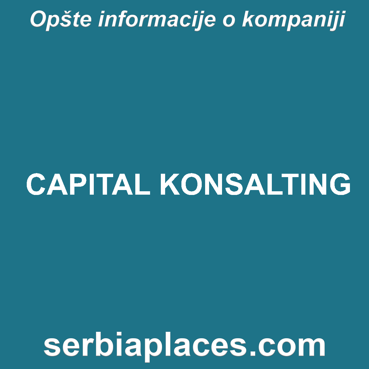 CAPITAL KONSALTING