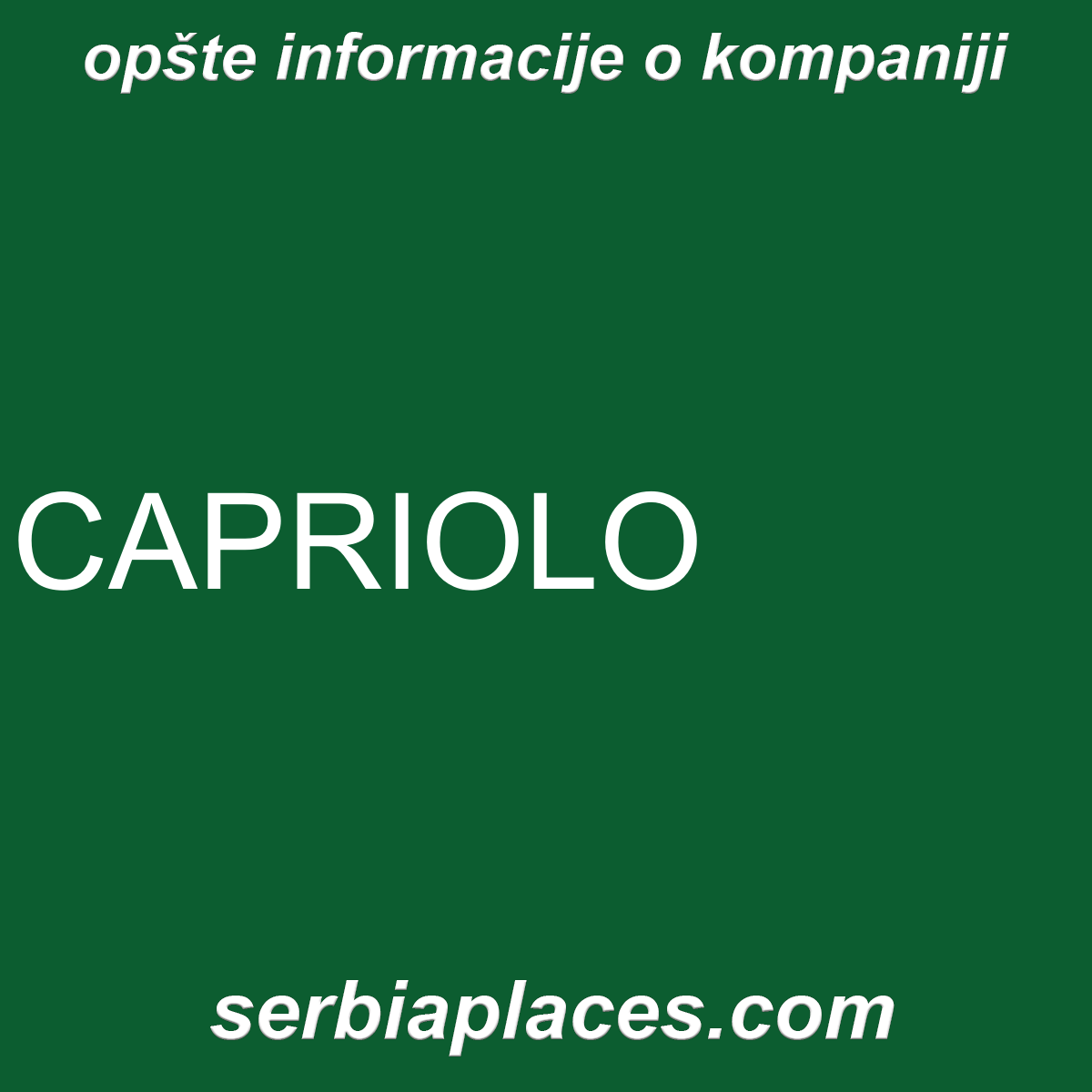 CAPRIOLO