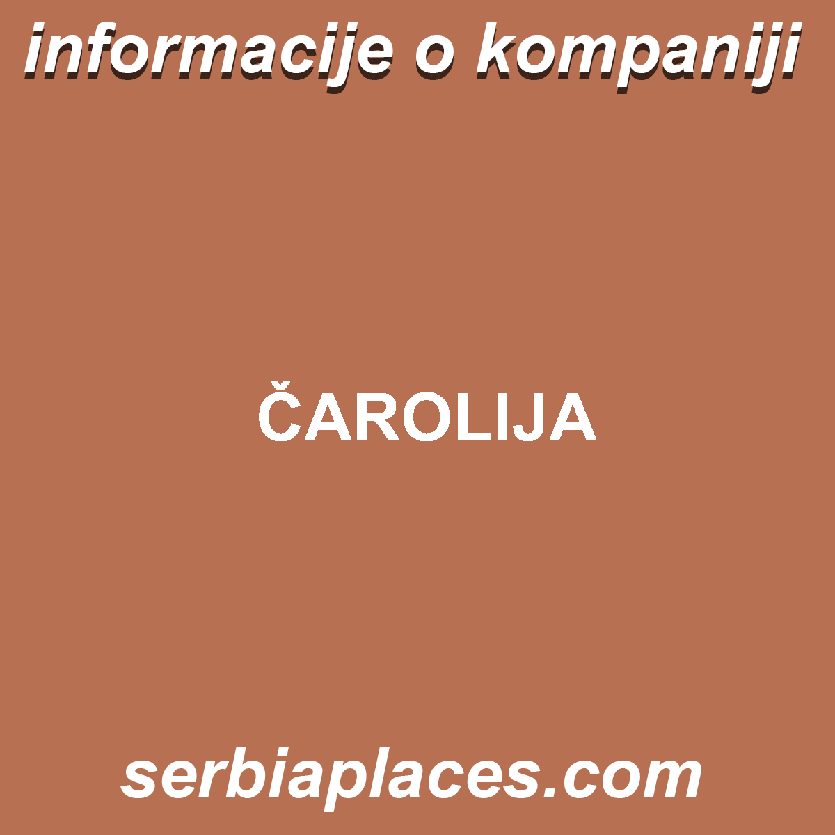 ČAROLIJA