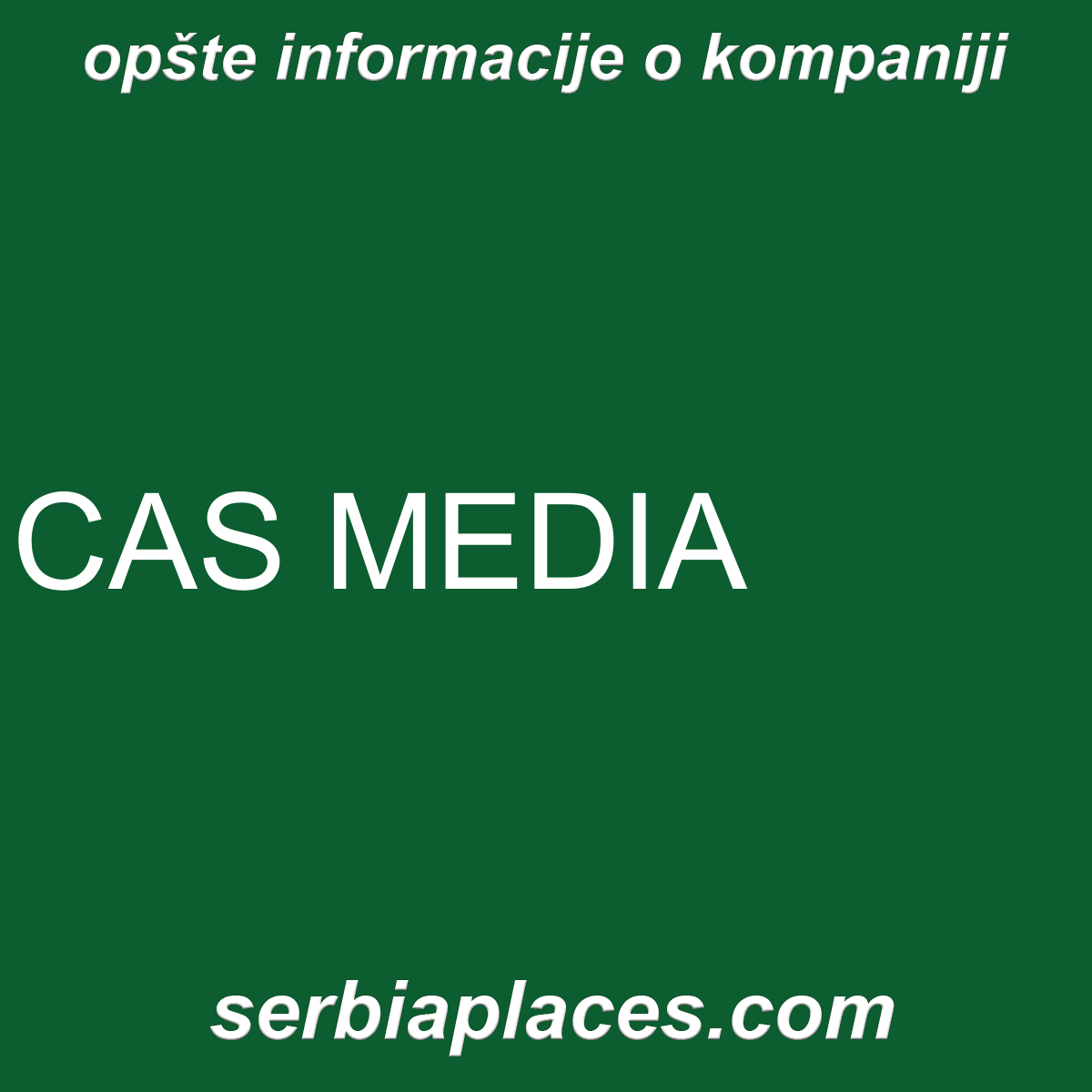 CAS MEDIA