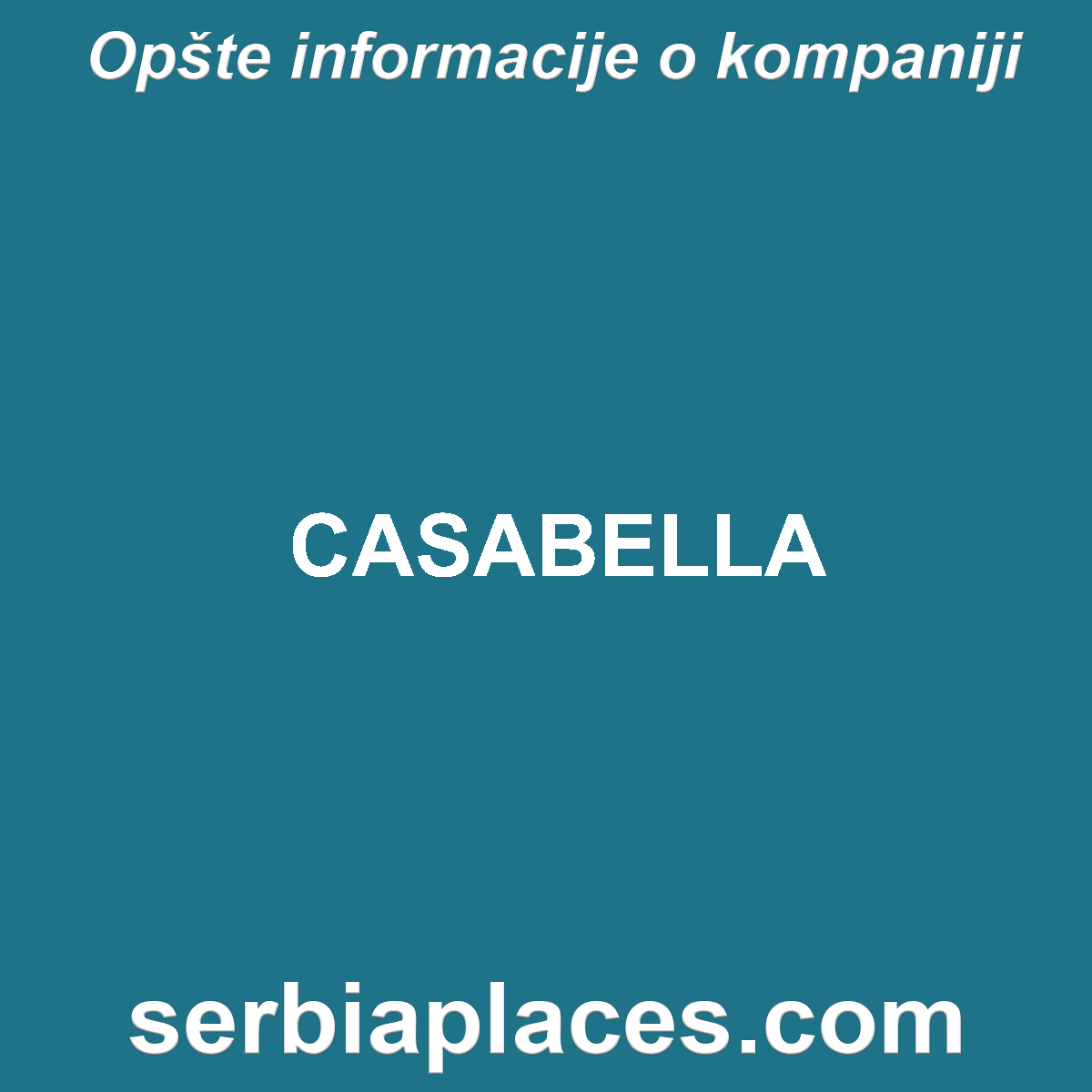 CASABELLA