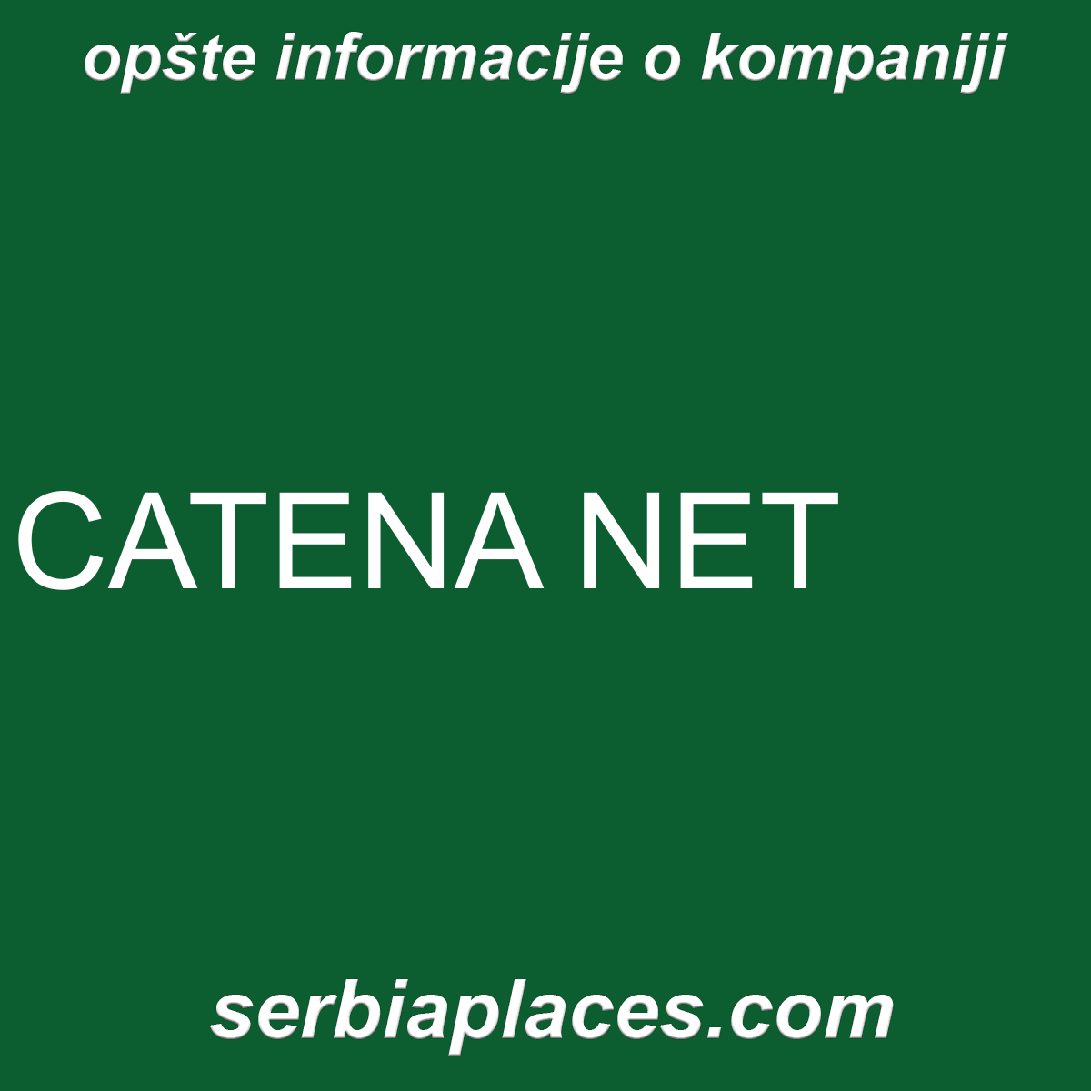 CATENA NET