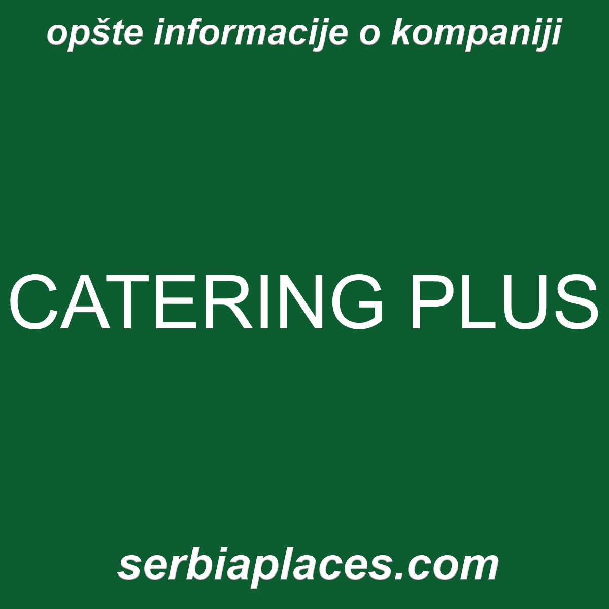 CATERING PLUS