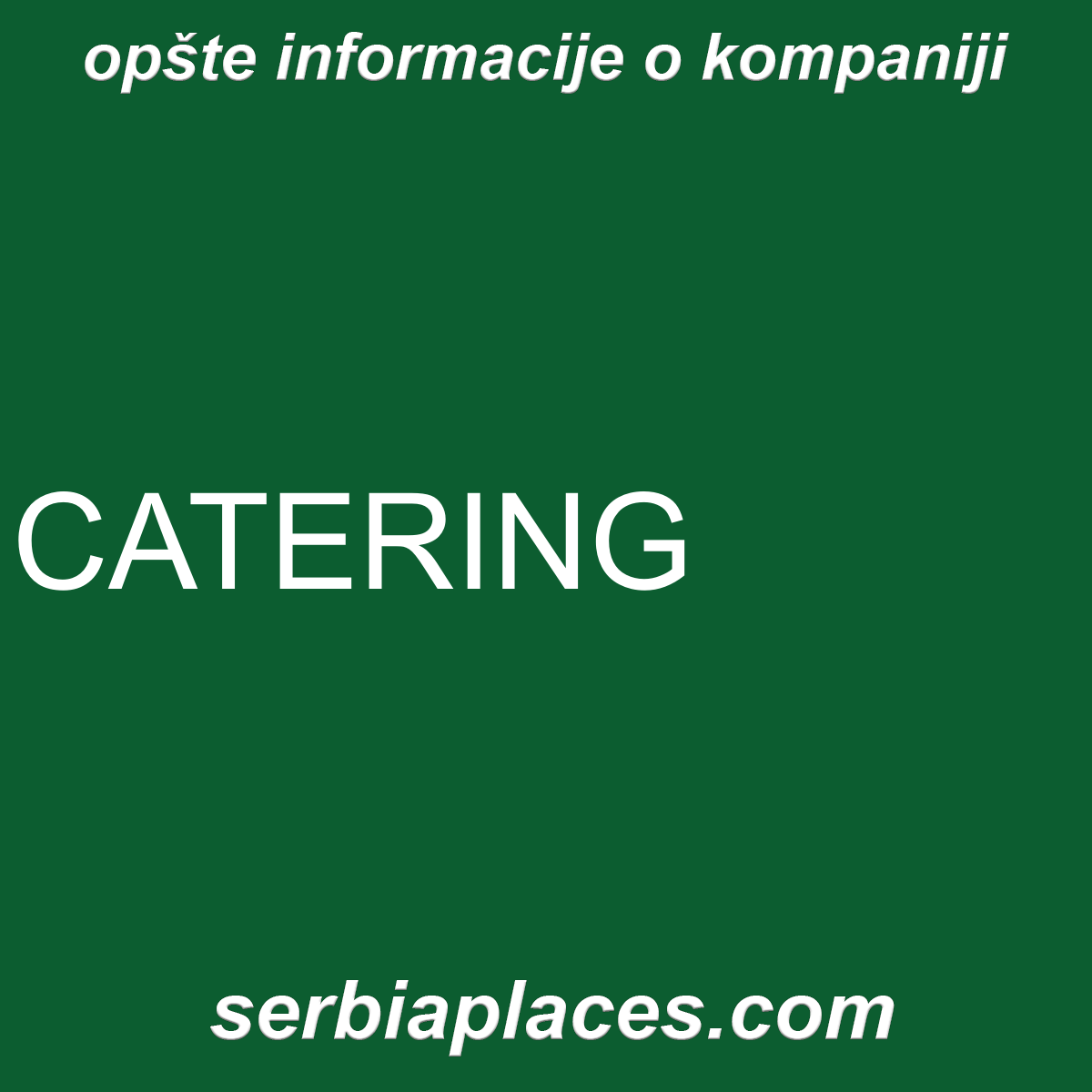 CATERING