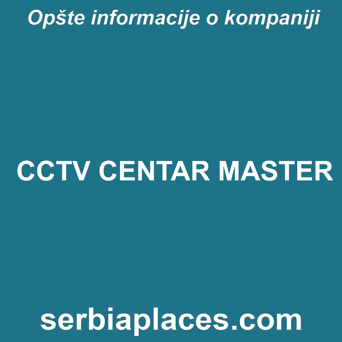 CCTV CENTAR MASTER