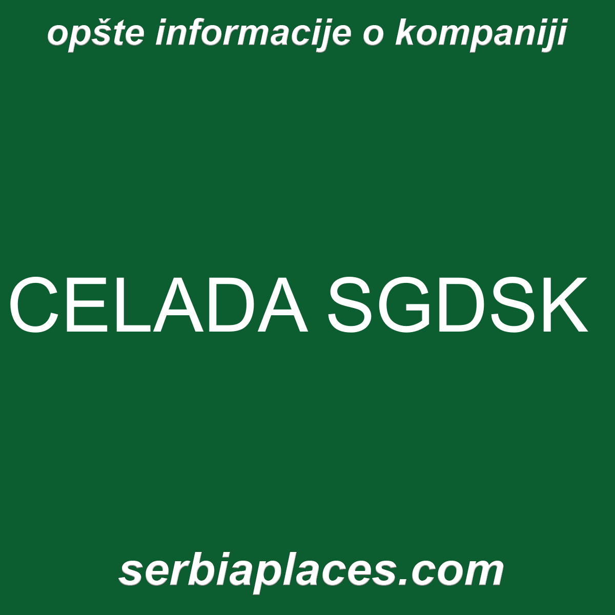 CELADA SGDSK