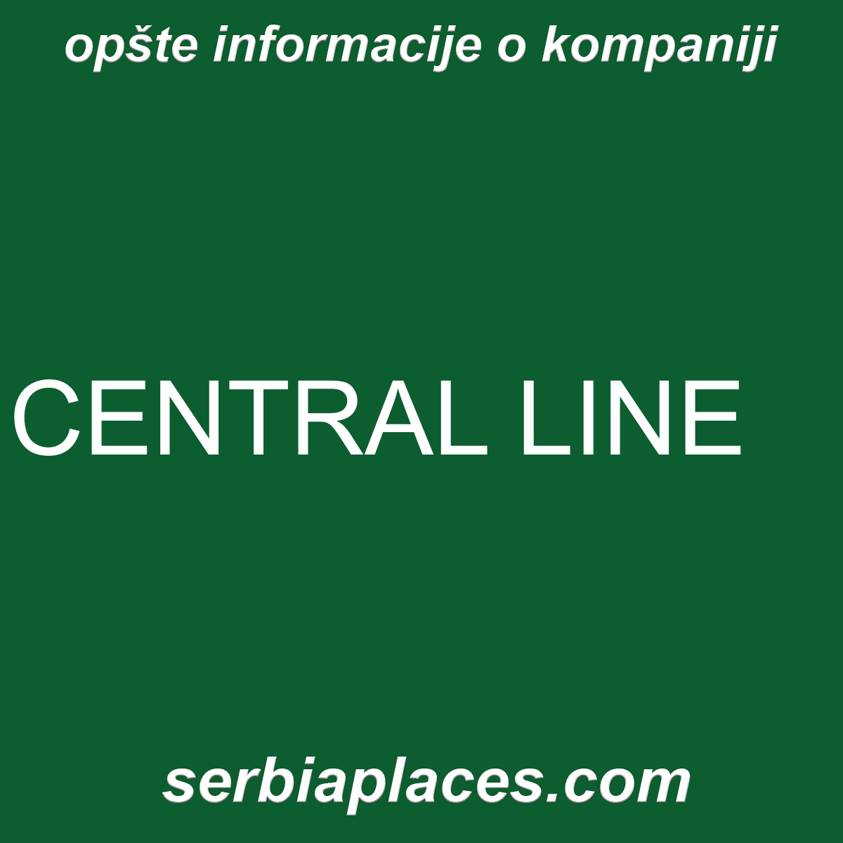 CENTRAL LINE