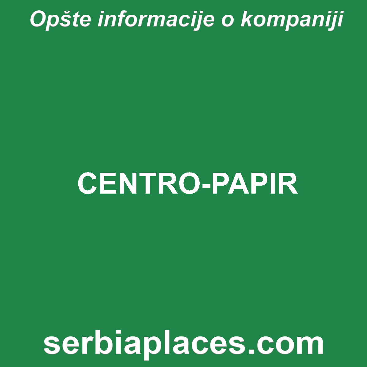 CENTRO-PAPIR