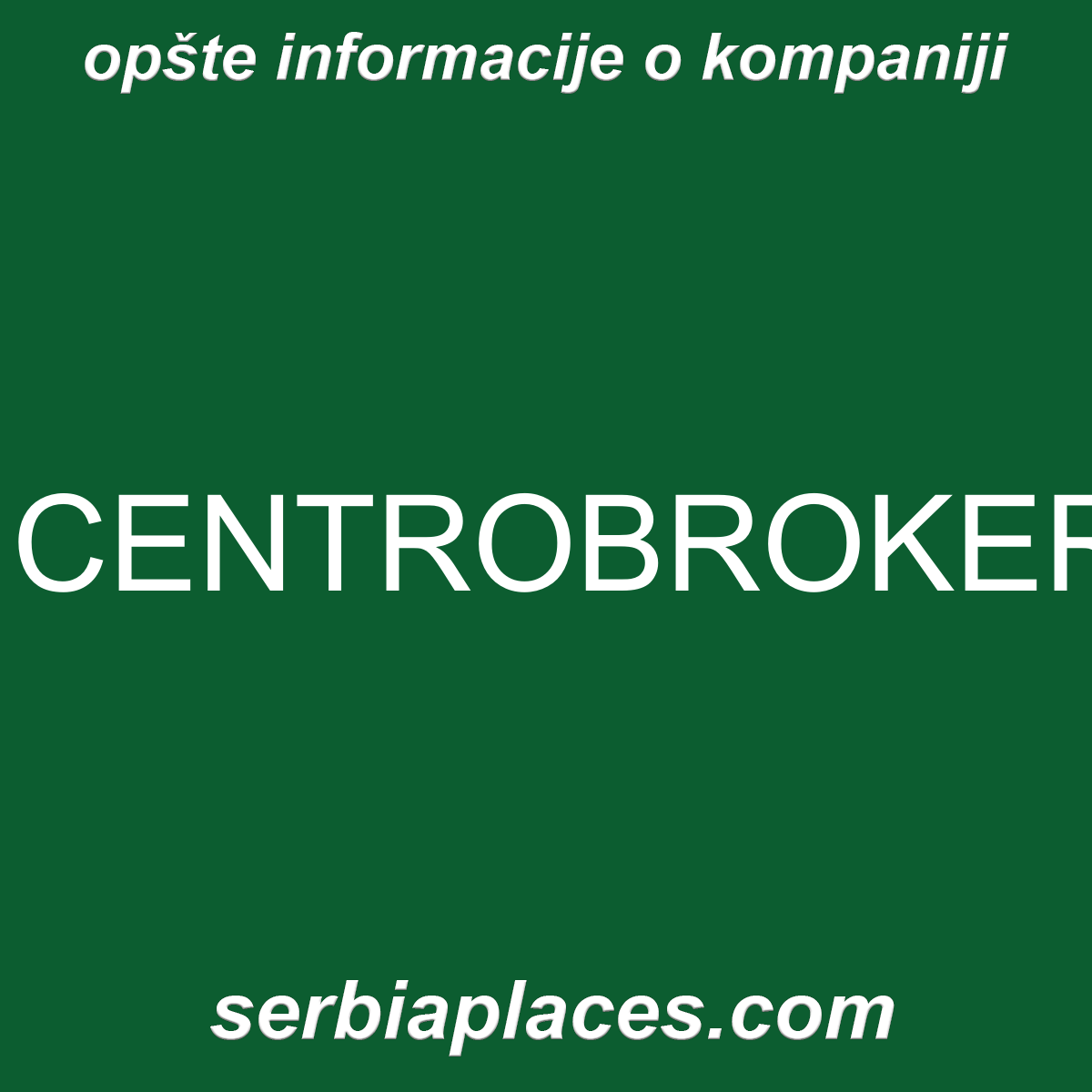 CENTROBROKER