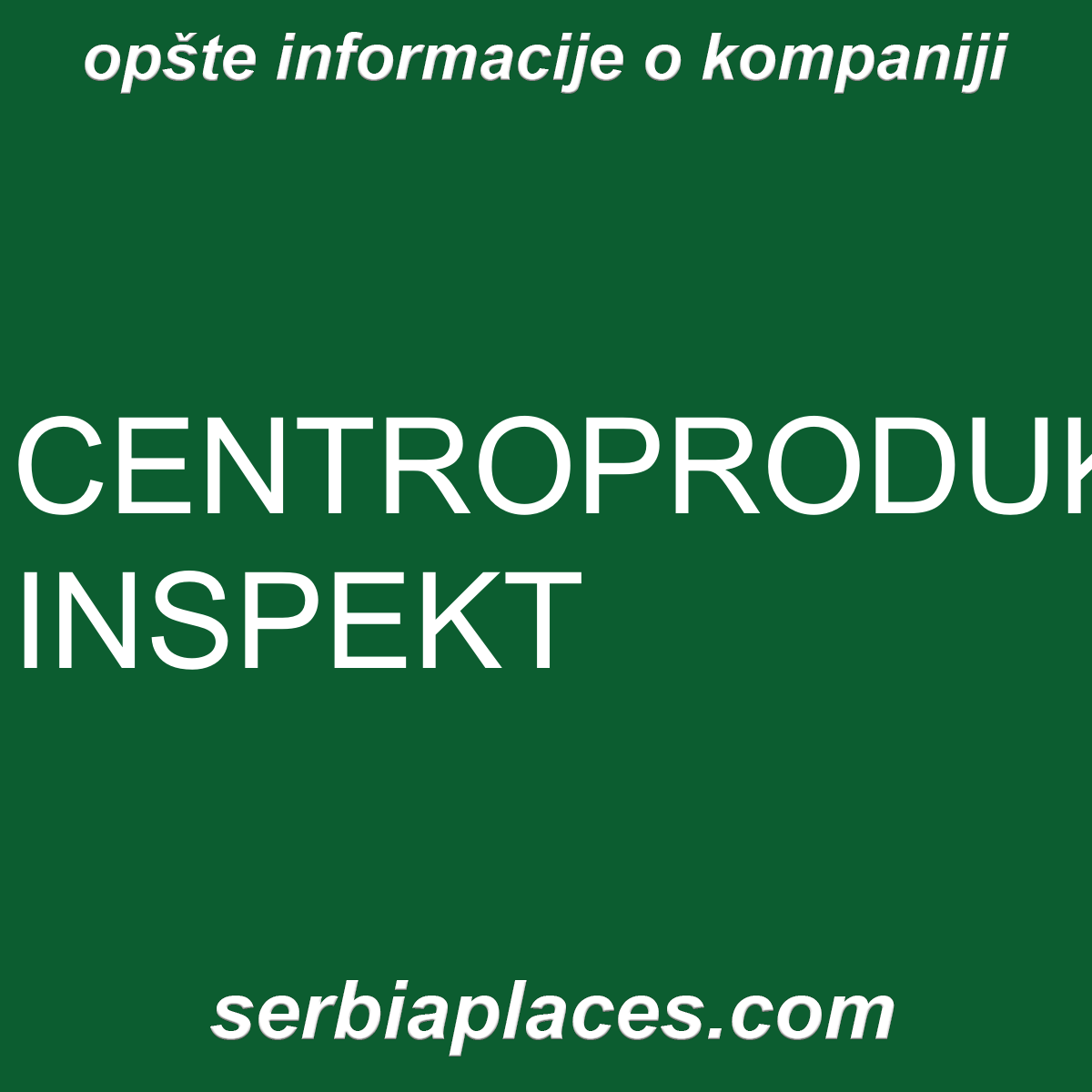 CENTROPRODUKT-INSPEKT