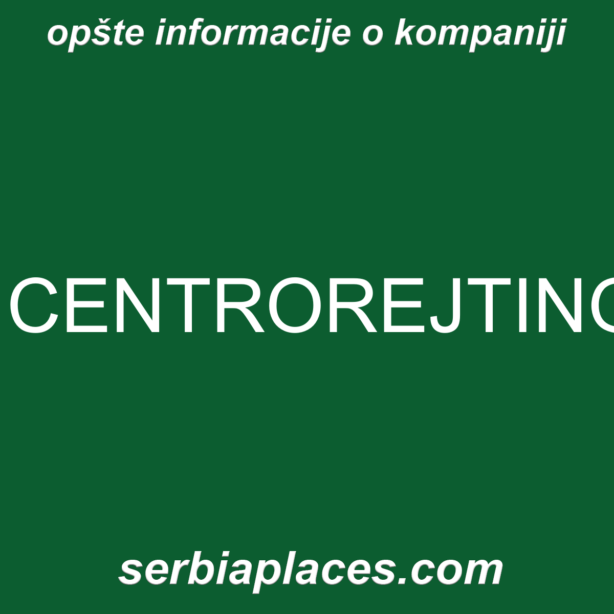 CENTROREJTING