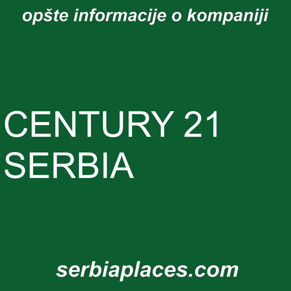 CENTURY 21 SERBIA