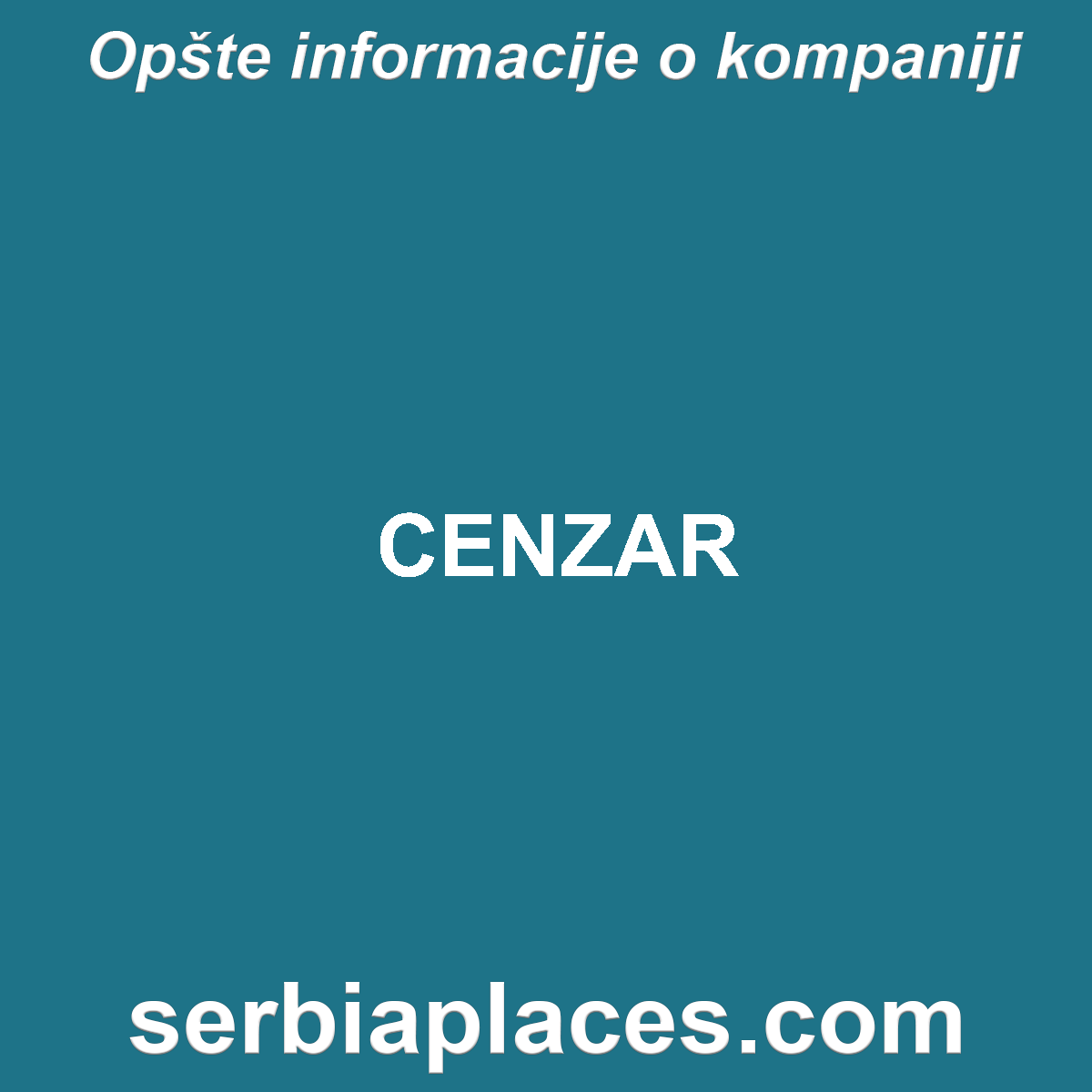 CENZAR