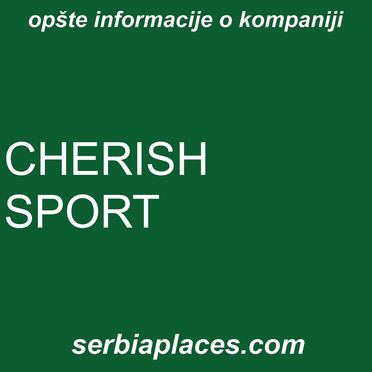 CHERISH SPORT