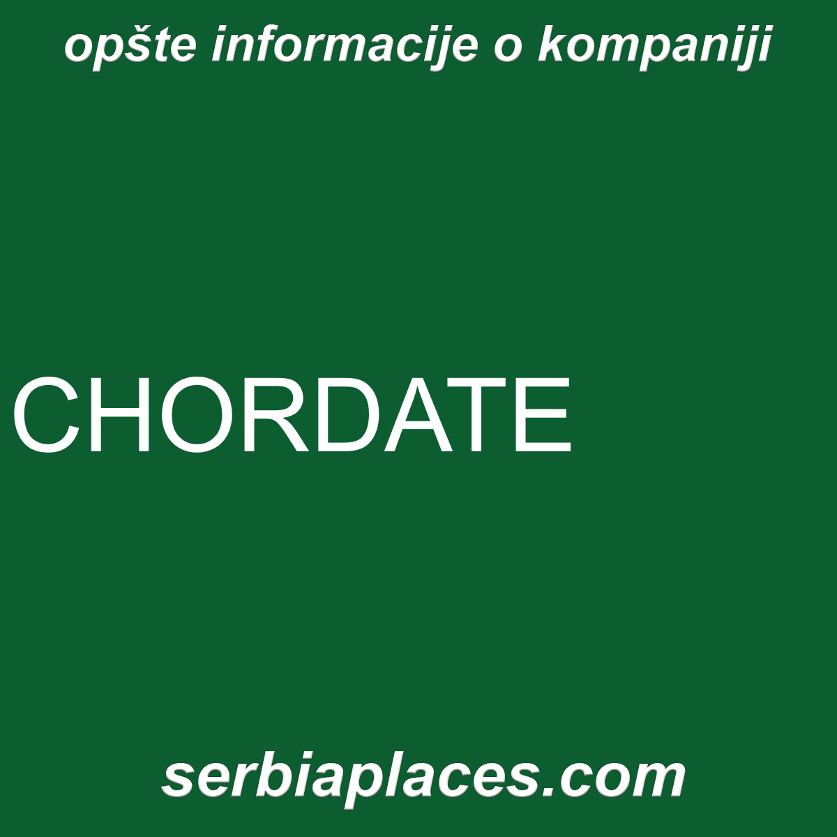 CHORDATE