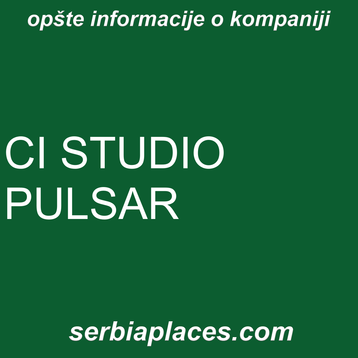 CI STUDIO PULSAR