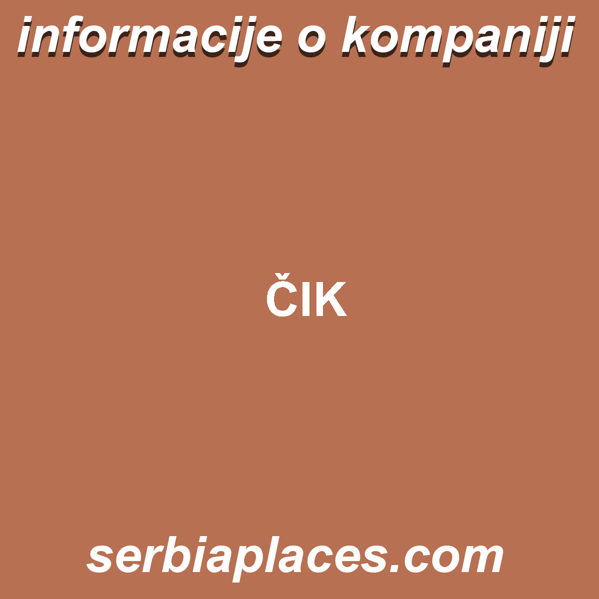 ČIK
