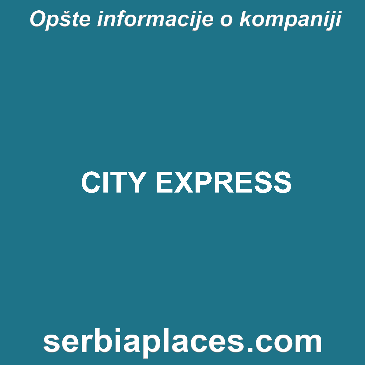 CITY EXPRESS