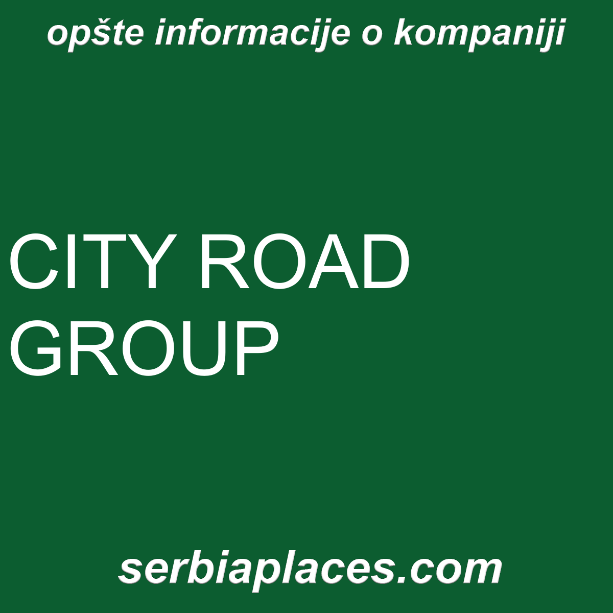 CITY ROAD GROUP