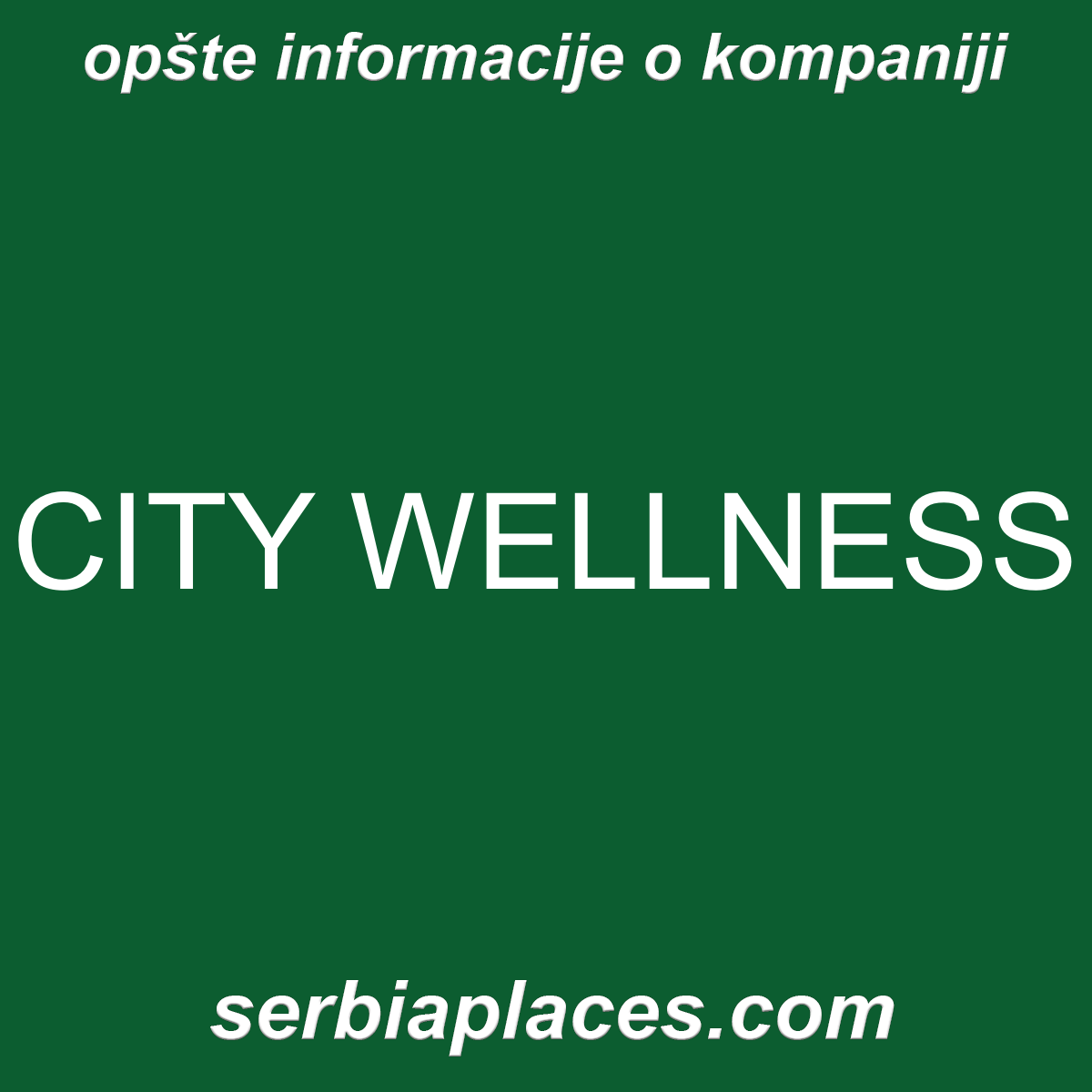 CITY WELLNESS