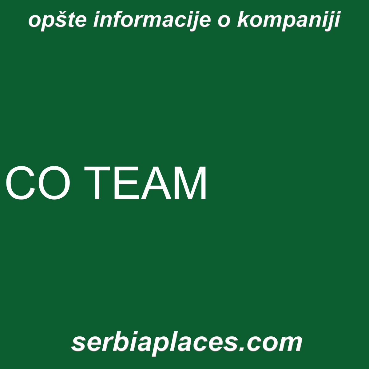 CO TEAM