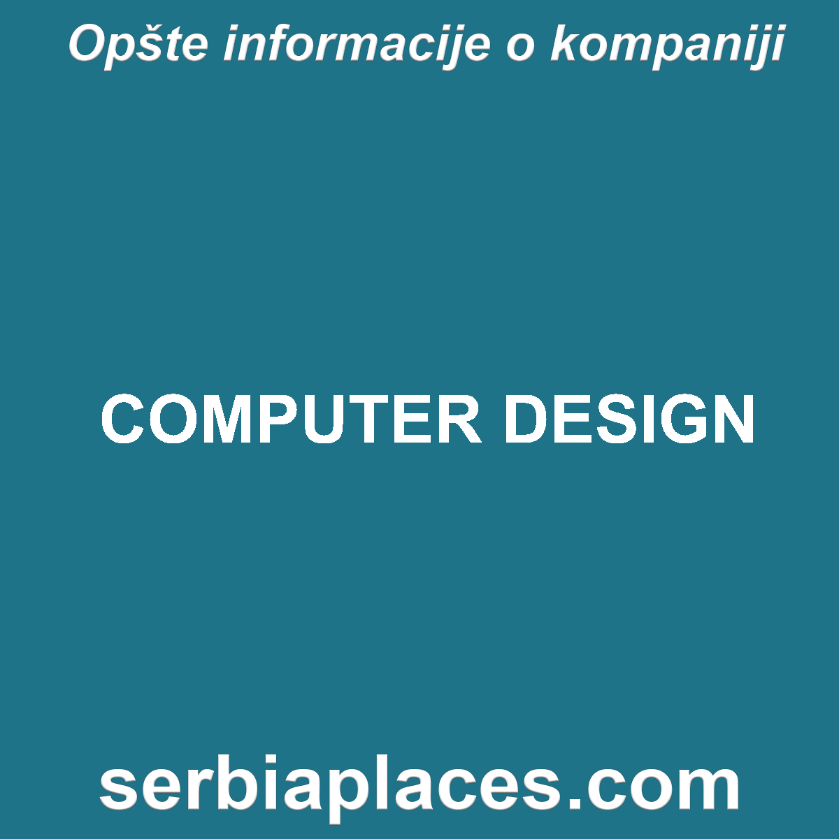 COMPUTER DESIGN