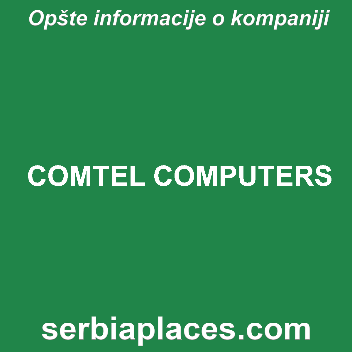 COMTEL COMPUTERS