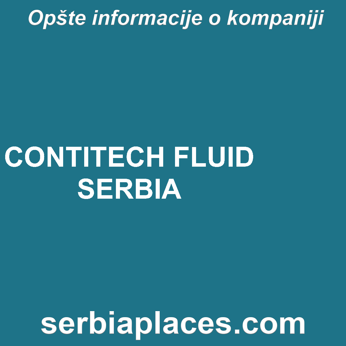 CONTITECH FLUID SERBIA